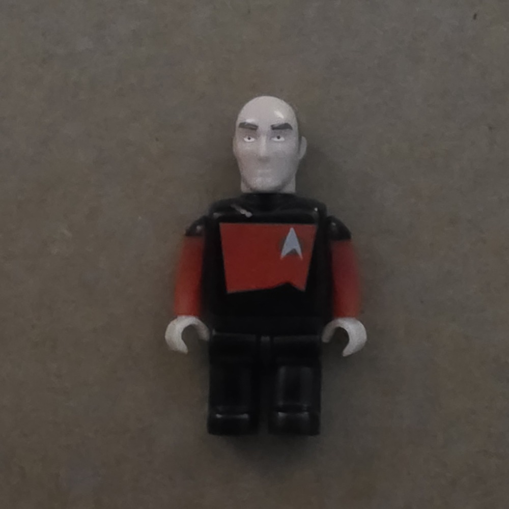 Mega Bloks Star Trek Next‎ Generation Enterprise Captain Picard Mini-Figure 2004